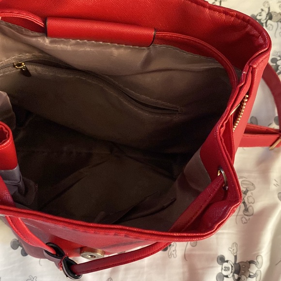 Disney Castle mini-backpack, red. Pleather material. - Picture 4 of 6